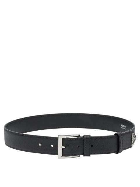Prada Prada Saffiano leather belt