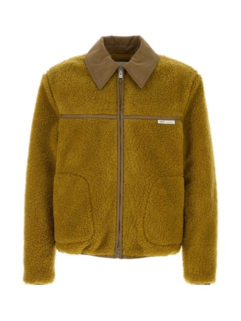 AMI Paris Ami Men Ochre Teddy Jacket