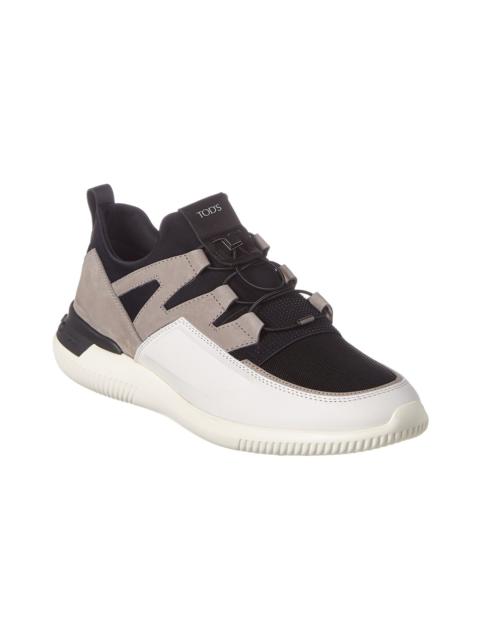 Tod's TOD’s Active Sport Light Suede & Neoprene Sneaker
