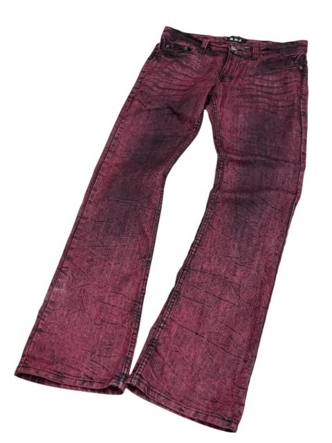 Other Designers If Six Was Nine - Vintage KUI Bloodclaw Fade To Black Flare Punk Denim Y2K 🔥