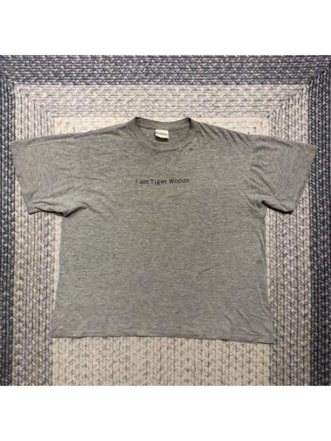 Nike Rare & Distressed Vintage Nike X Tiger Woods Grey Tees