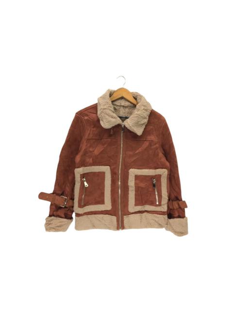 Other Designers Japanese Brand - Vintage Unbrand Nice Design Sherpa Jacket