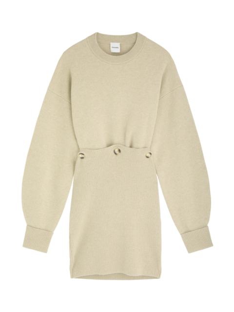 Nanushka Off-White Rasima Shirt | REVERSIBLE