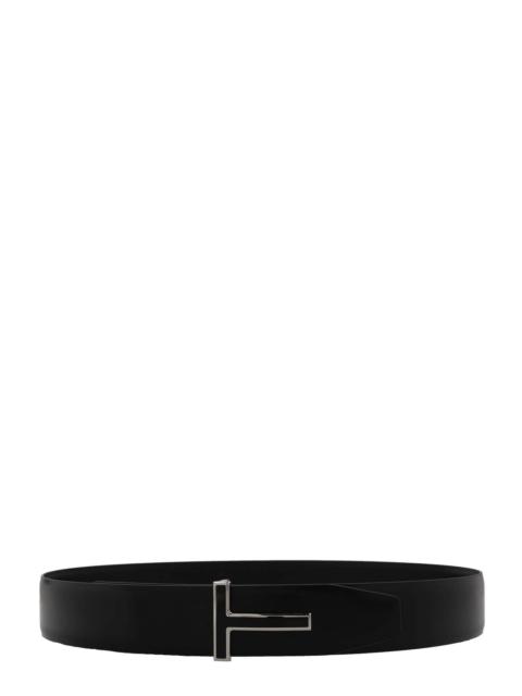 TOM FORD Tom Ford Men ‘T’ Buckle Belt