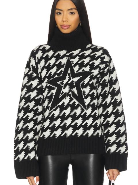 PERFECT MOMENT Chunky Houndstooth Sweater