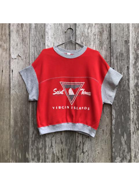 Other Designers Vintage - Vintage Saint Thomas Virgin Island Short Sleeve Sweatshirt