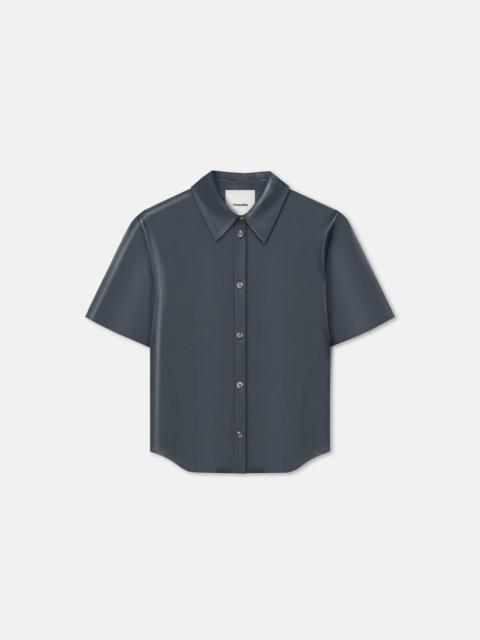 Nanushka Okobor™Alt-Leather Shirt