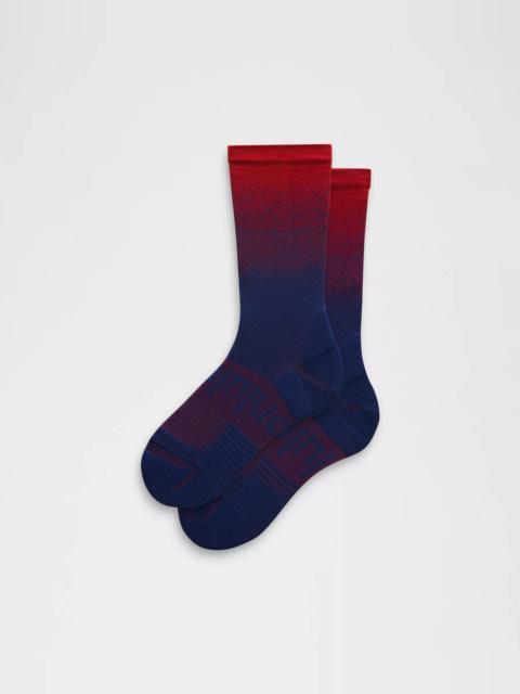 lululemon Unisex Power Stride Crew Socks Ombre