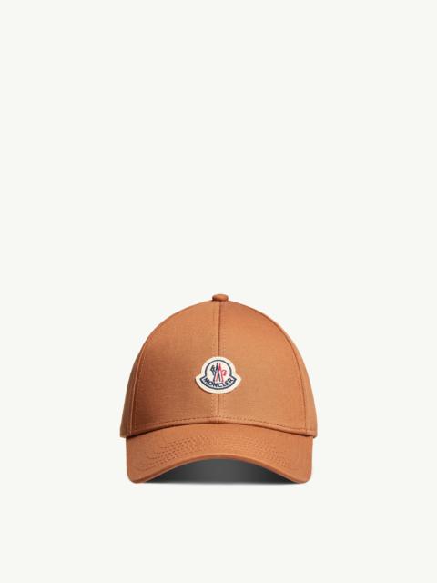 Moncler Cotton Gabardine Baseball Cap