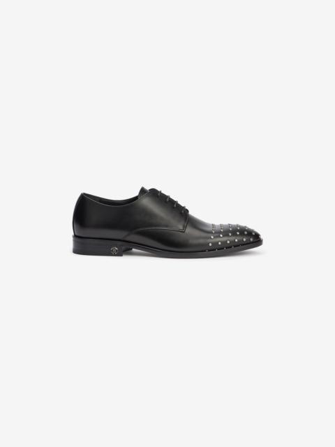 Roberto Cavalli Derby Shoes with Studded Toe Cap