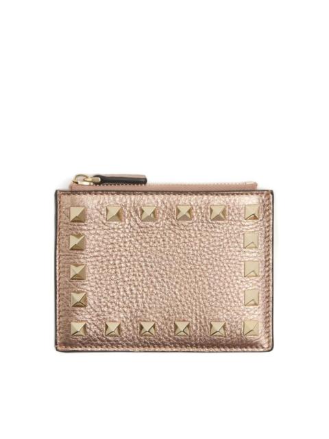 Valentino Rockstud leather coin purse