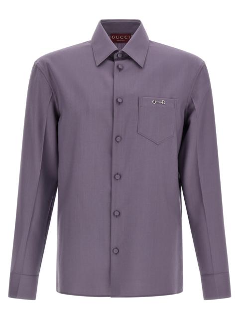 GUCCI Gucci Men Horsebit Shirt