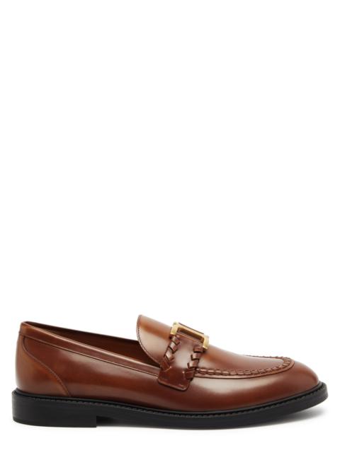 Chloé Marcie leather loafers