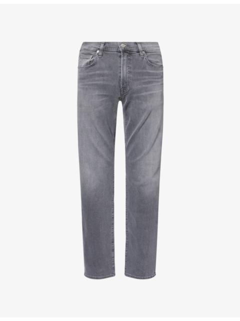 Citizens of Humanity Gage Classic Straight-Leg Stretch-Denim Blend Jeans