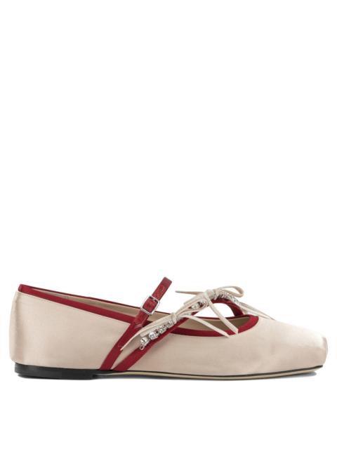 JIMMY CHOO Jimmy Choo Loli Mary Jane Flats Pink Women