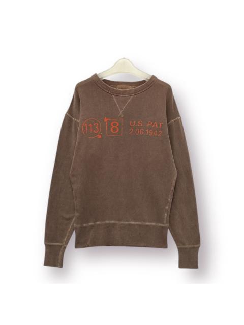 Other Designers ⚡️Avirex LTD V-Stitch Roundneck Sweatshirt - S