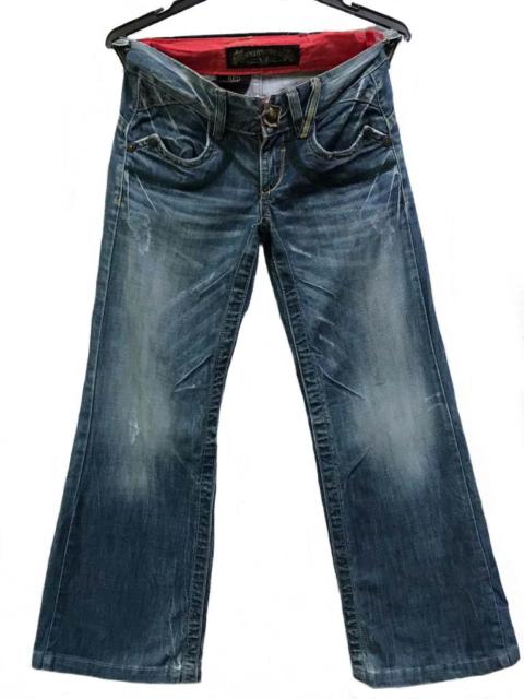 Hysteric Glamour Red Pepper Flare Denim Pants