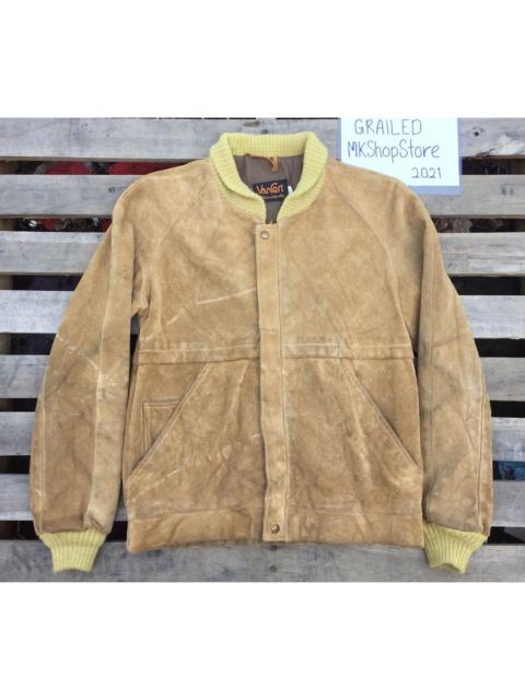 Other Designers Vintage - USA 70s Van Cort Tailored Leather Jacket