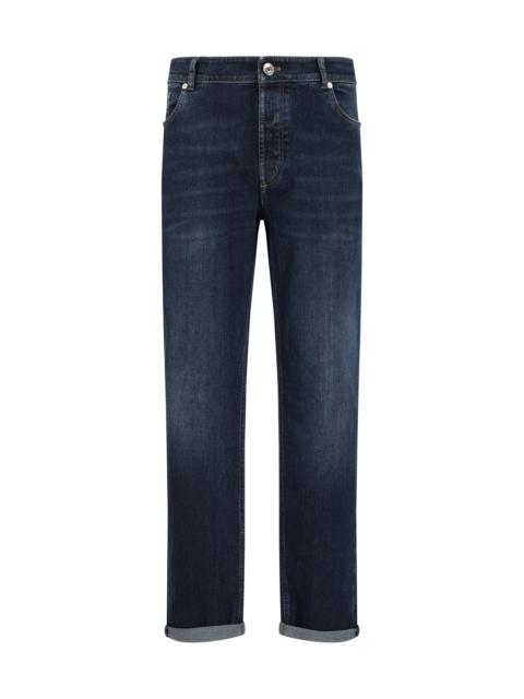 Brunello Cucinelli Brunello Cucinelli Straight Jeans Dark Denim Men
