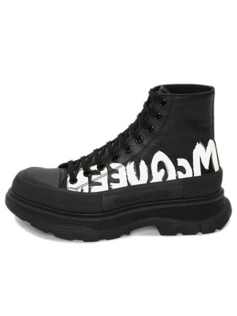 Alexander McQueen Alexander McQueen Ankle Boots 'Black White' 682422WIABD1070