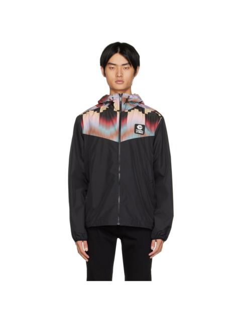 Marcelo Burlon County Of Milan Black Printed Jacket