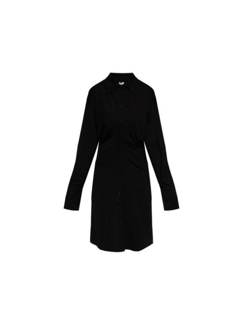 TOTEME TOTEME Button Front Black Dress New & Authentic (Women's siz