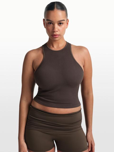 Nike NikeSKIMS Ribbed Seamless Women's Racerneck Tank Top