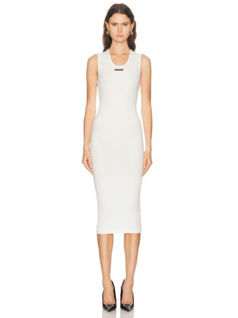 ESSENTIALS Rib Tank Dress