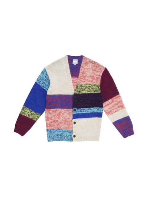 Marcelo Burlon County Of Milan V-NECK STRIPED CARDIGAN