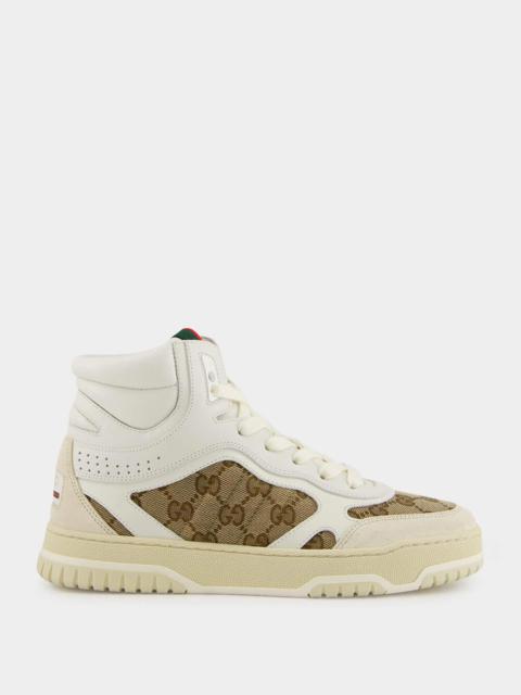 GUCCI Gucci Re-Web High Top Women Sneakers