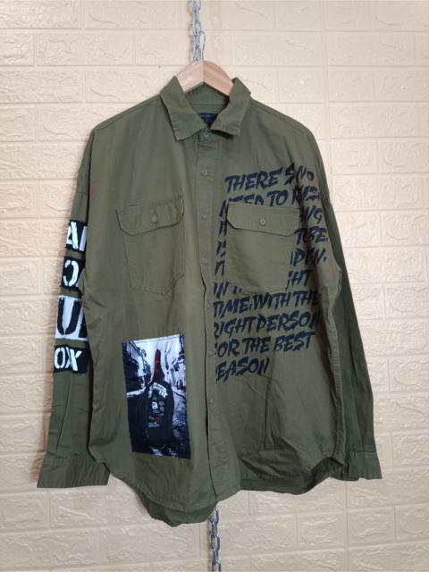 Other Designers Archival Clothing - Bike Star Punk'd Long Sleeve Shirt Button Up