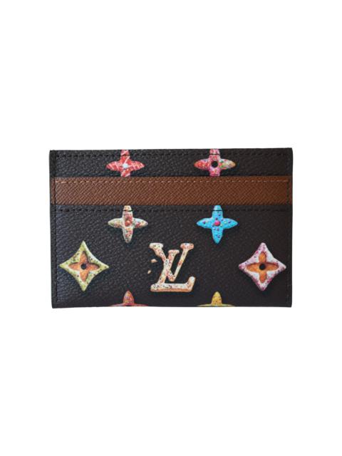Louis Vuitton Louis Vuitton Monogram Donuts Card Holder Brown