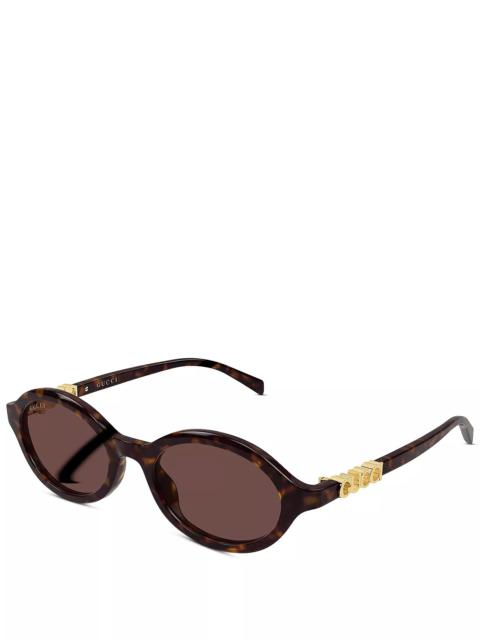 GUCCI Round Sunglasses, 51mm