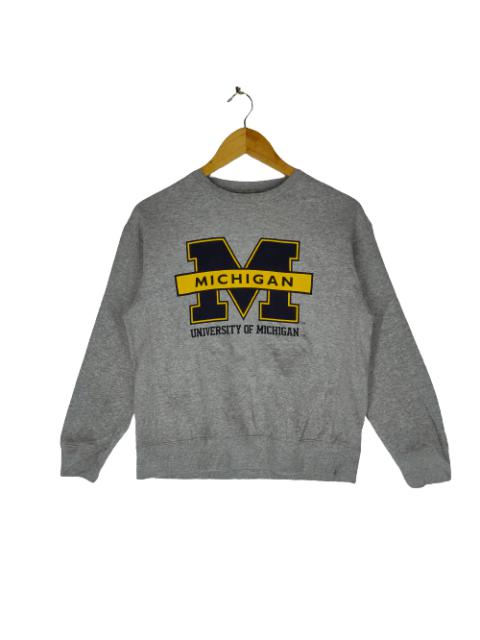 Other Designers Designer - MICHIGAN UNIVERSITY Big Logo Uniqlo Sweatshirt
