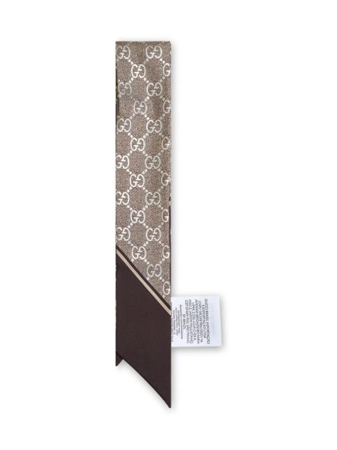 GUCCI Gucci Women Printed Silk Ribbon