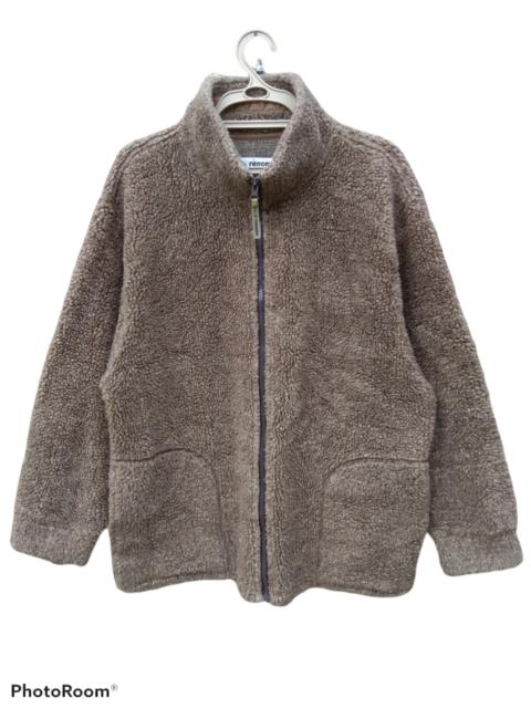 Other Designers Vintage - VINTAGE RENOMA DEEP PILE FLEECE SHERPA JACKET