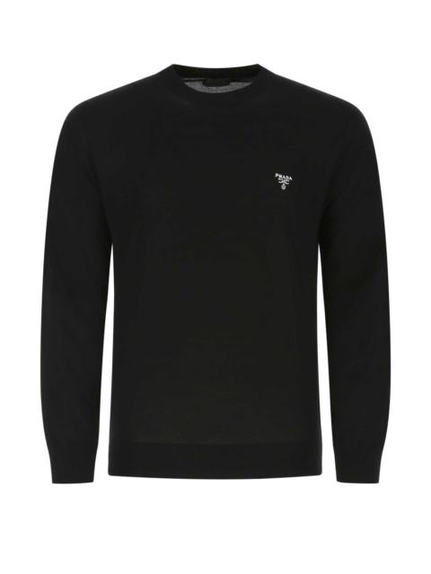 Prada Prada Men Black Wool Sweater
