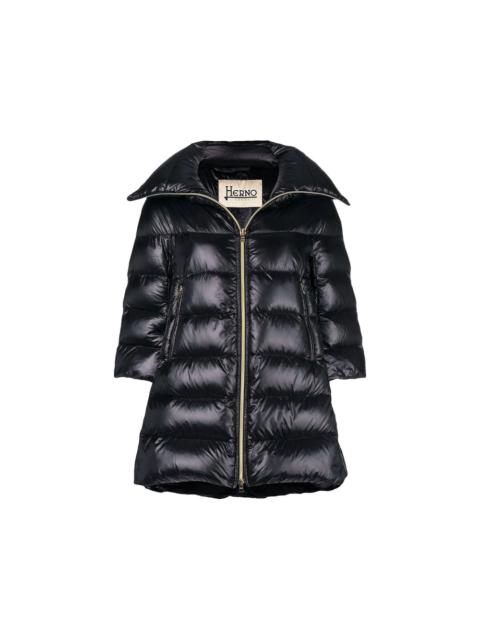 Herno Herno Black Coats - Oversized Coats Women