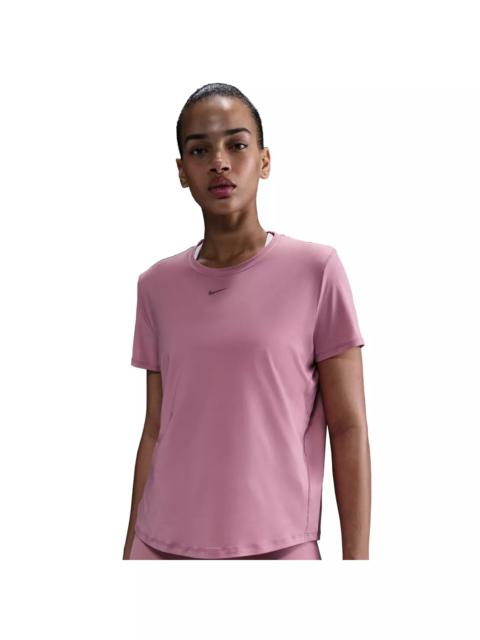 Nike Women's One Classic Dri-FIT Short-Sleeve Top - Pink
