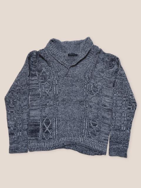 Other Designers If Six Was Nine - Gostar De Fuga Shawl Collar Knitwear