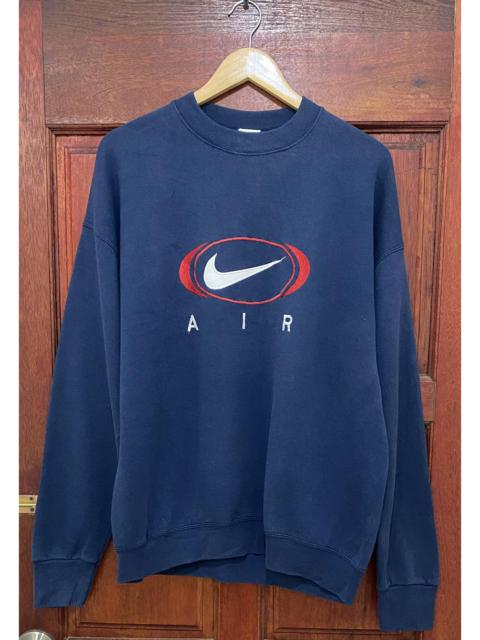 Nike Vintage 90s Nike Air Embroidery Sweatshirt Crewneck