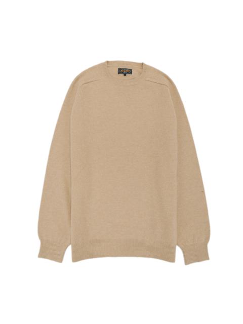 BEAMS PLUS Crew 9G Beige