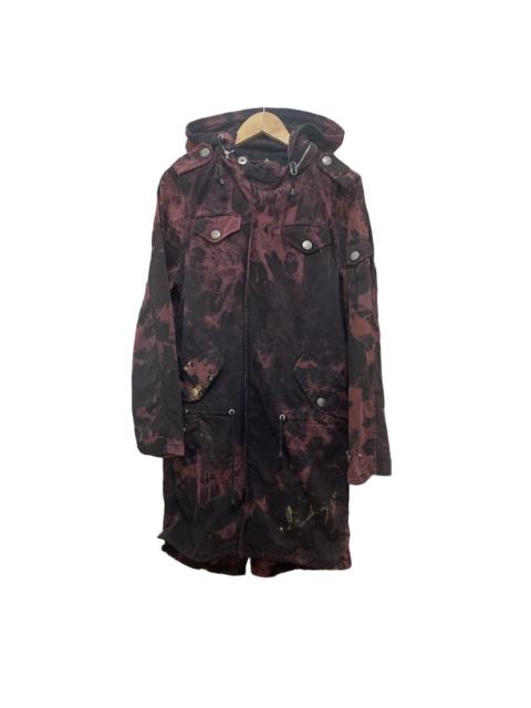 Other Designers If Six Was Nine × Japanese Brand × Le Grande Bleu (L.G.B.) - BERNINGS-SHO RED SKULL CAMOUFLAGED FISHTAIL JACKET
