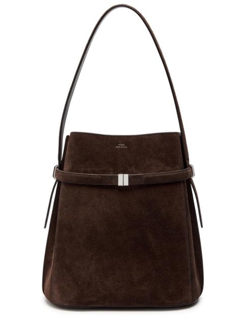 TOTEME Toteme Belted Suede Bucket bag