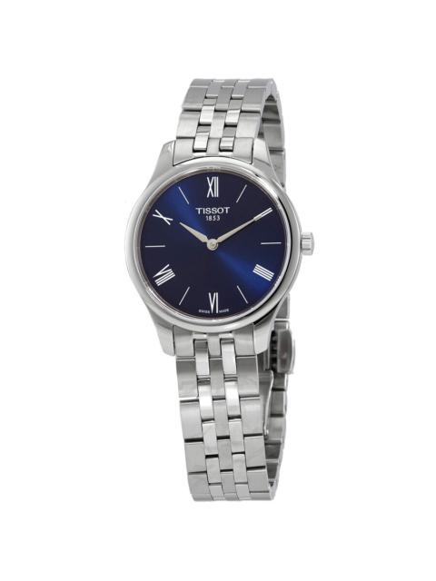 Other Designers Tissot Tradition 5.5 Quartz Blue Dial Ladies Watch T063.209.11.048.00