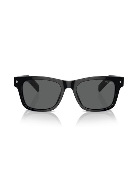 Prada Prada 54mm Rectangular Sunglasses in Black at Nordstrom