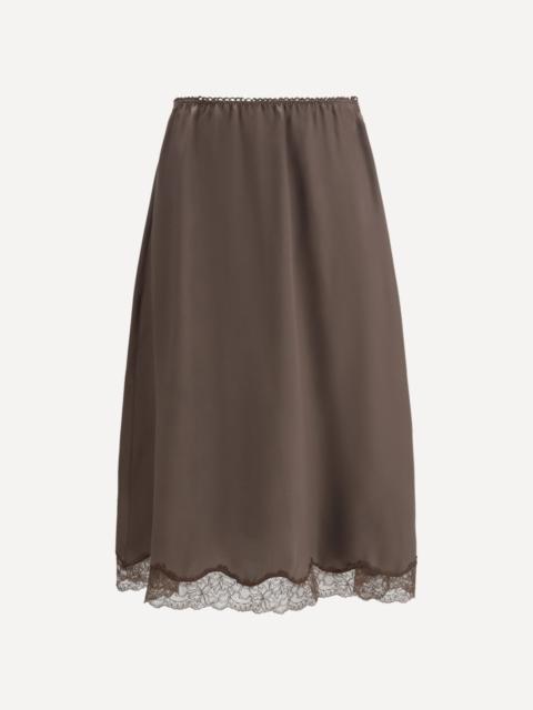 MAGDA BUTRYM Silk lace petticoat Skirt