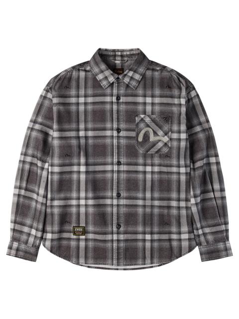 EVISU Vintage Checked Flannel Shirt
