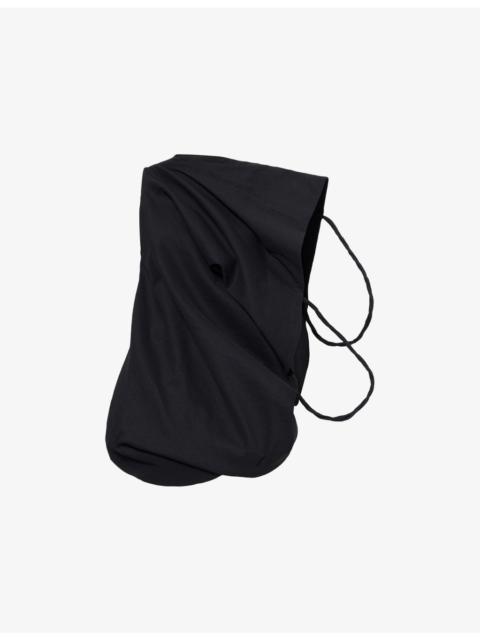 ISSEY MIYAKE Paper Bag Draped Woven Top
