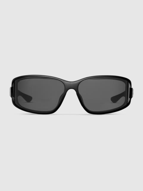 GUCCI Rectangular frame sunglasses